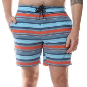 NWT, Surfside Supply, Duke Striped Boardshort, Men's Size Small​